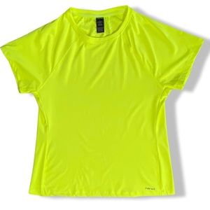 Hind Motion Performance Tee, Neon Greenish Yellow Sports T-shirt Never Worn